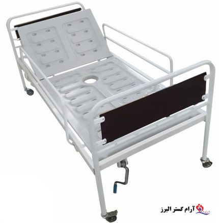 تخت یک شکن مکانیکی مدل لگن خور رويه abs