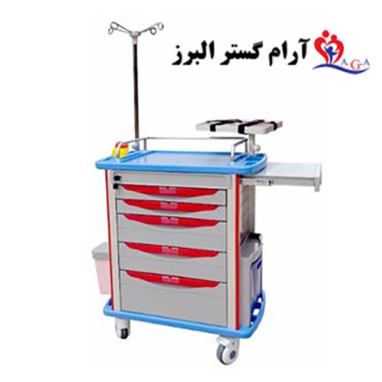 ترالی اورژانس 5 کشو رویه ABS